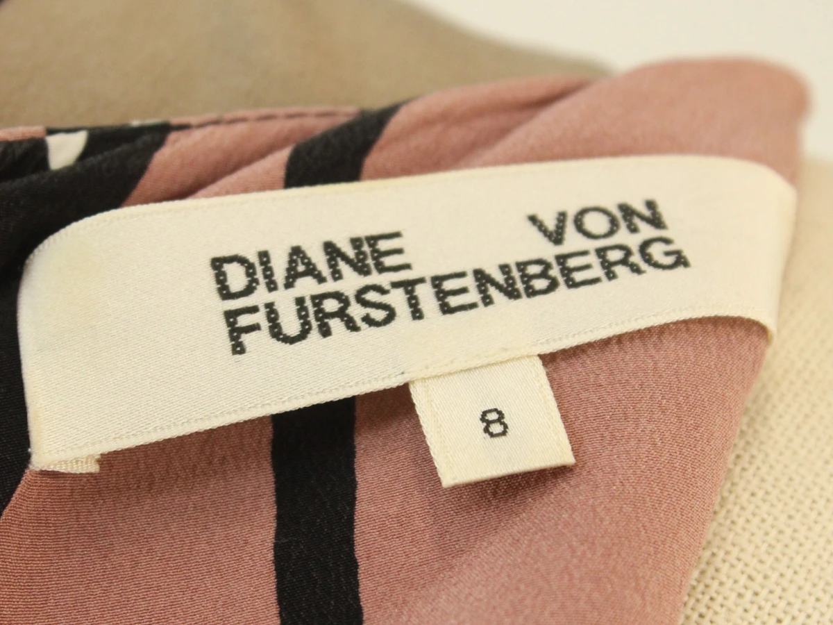 Diane Von Furstenberg jumpsuit abstract patroon - 100% Silk - foto 6