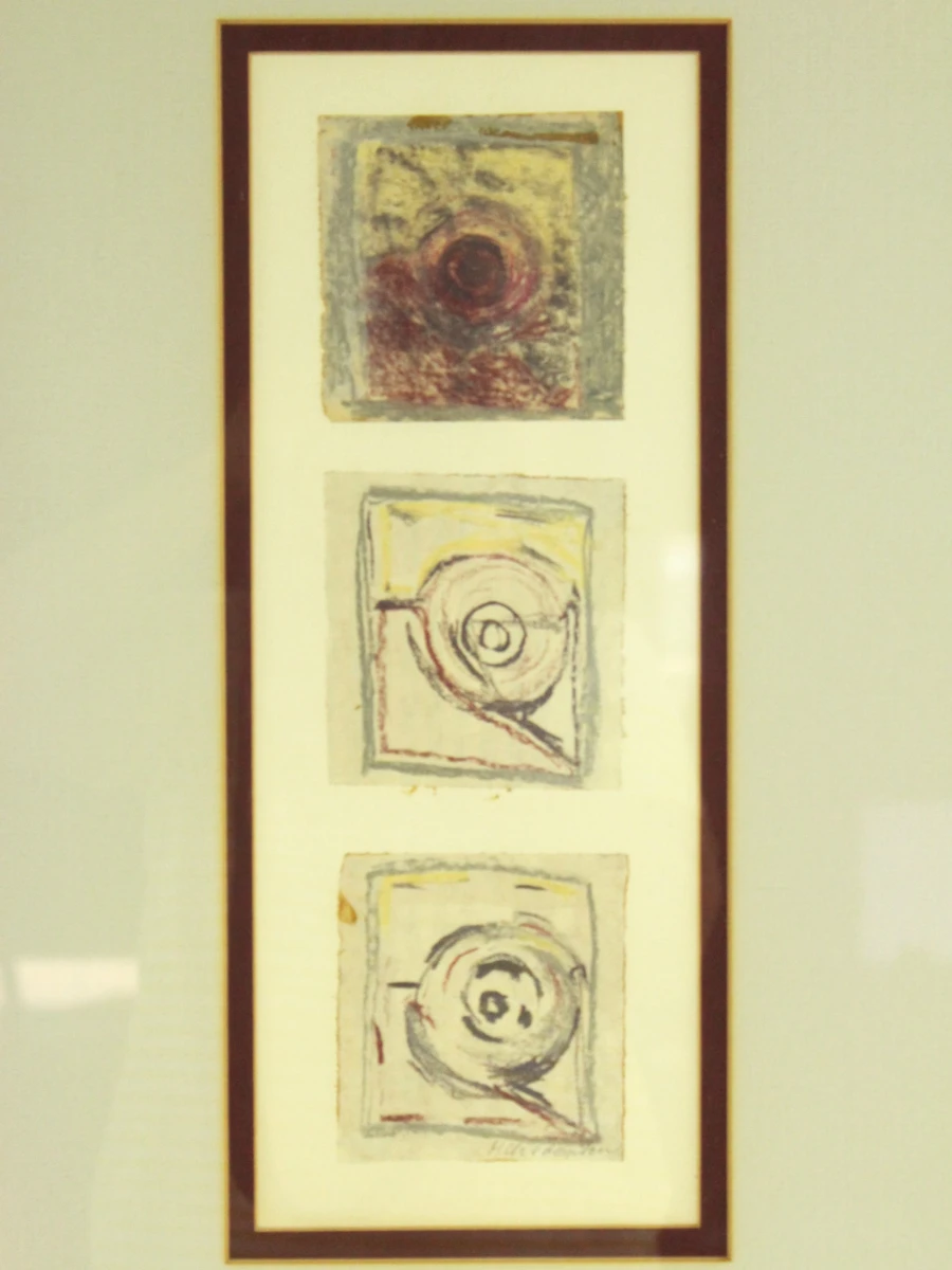 Grafisch werk van 3 oogballen - foto 3