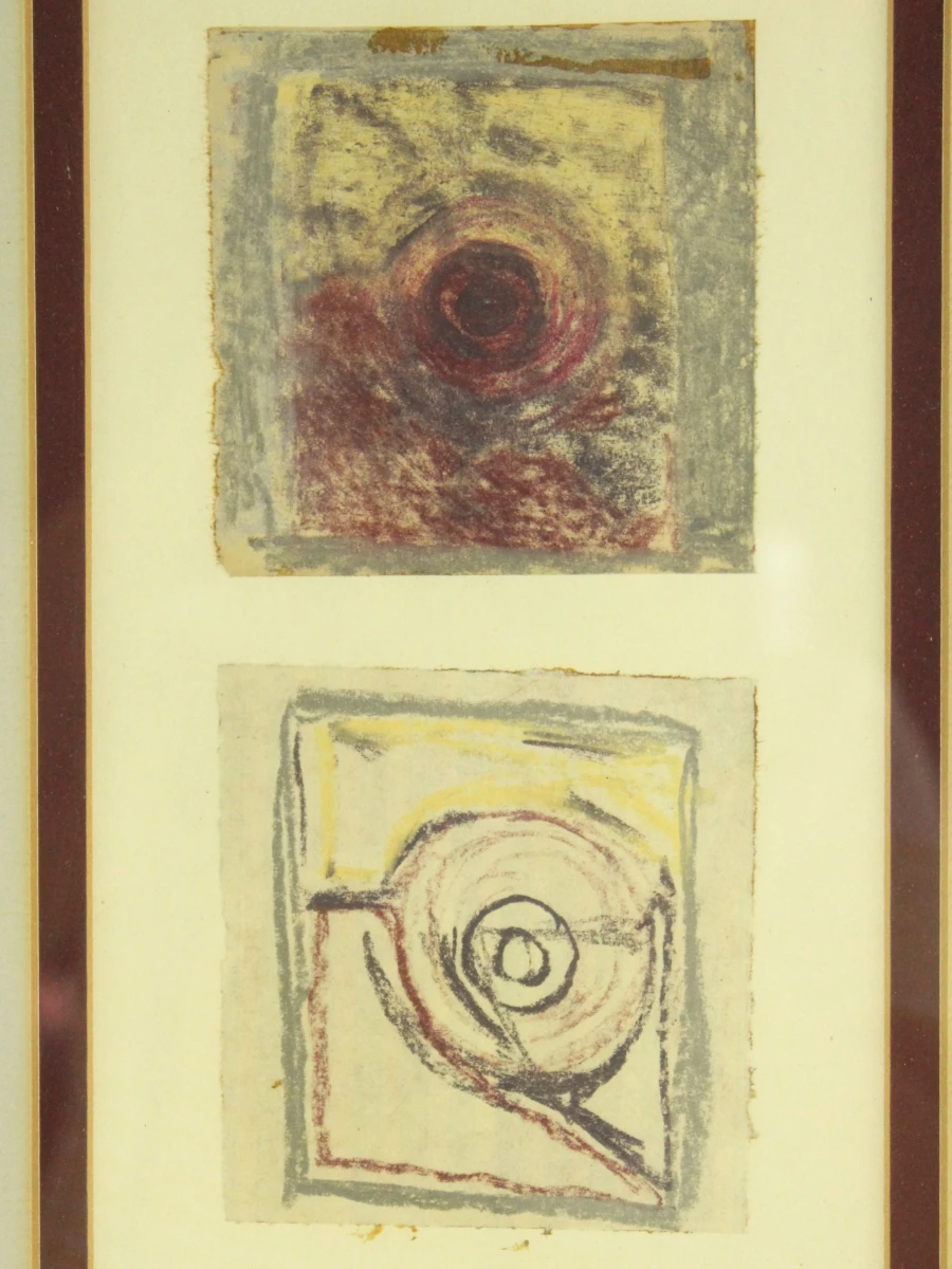 Grafisch werk van 3 oogballen - foto 4