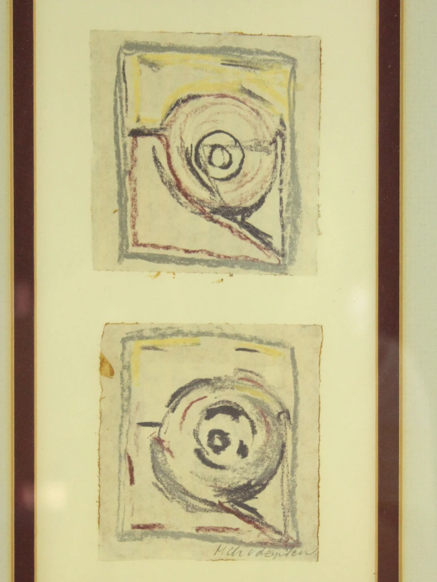 Grafisch werk van 3 oogballen - foto 5