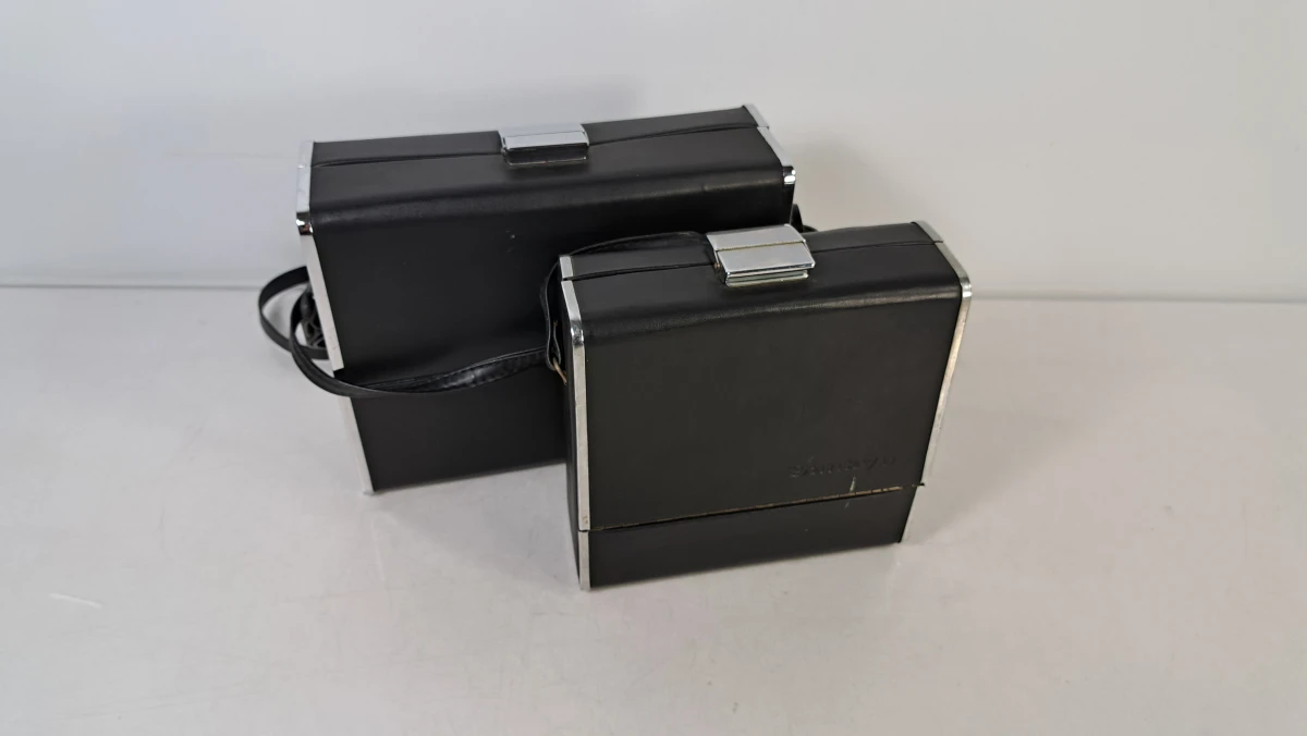Set vintage Sankyo 8mm filmcamera's met handleidingen - foto 14