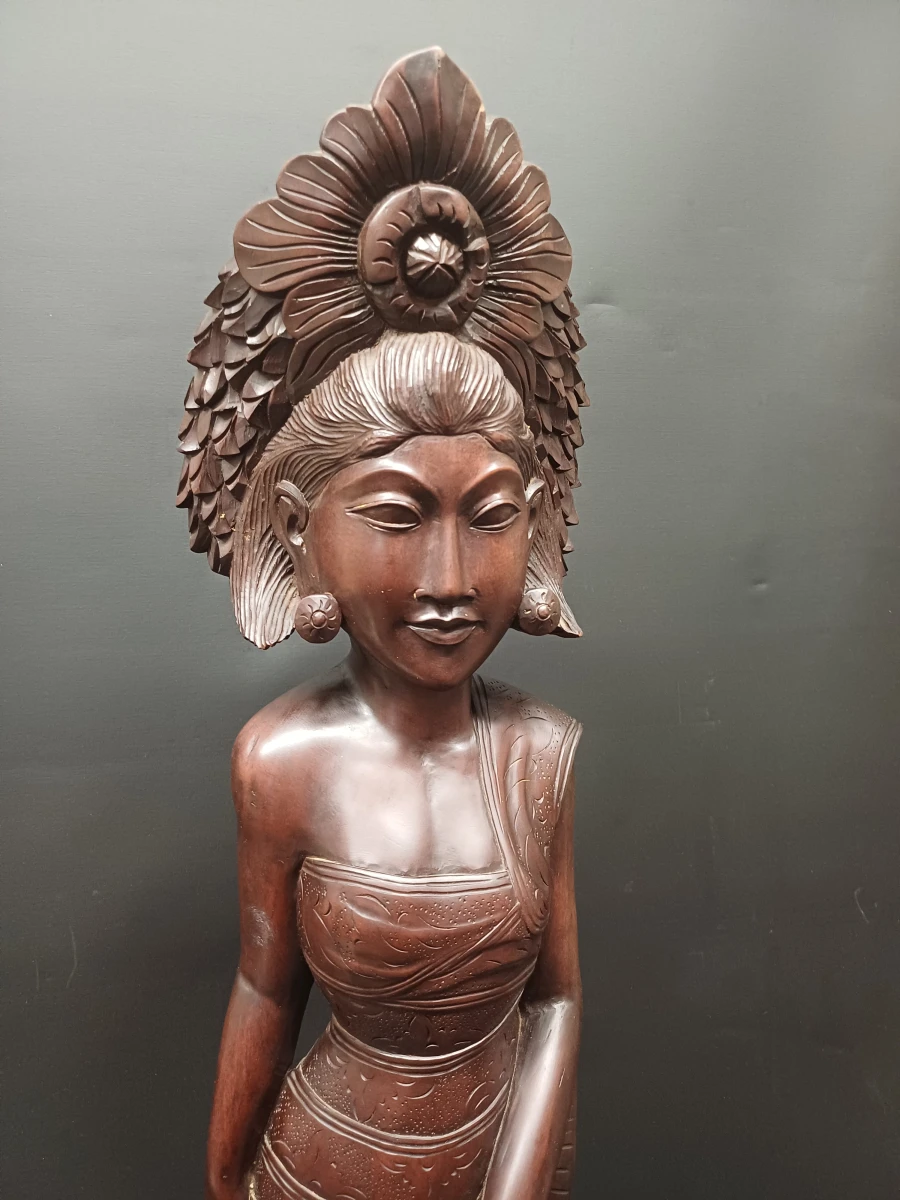Houten Indonesisch beeld - foto 2