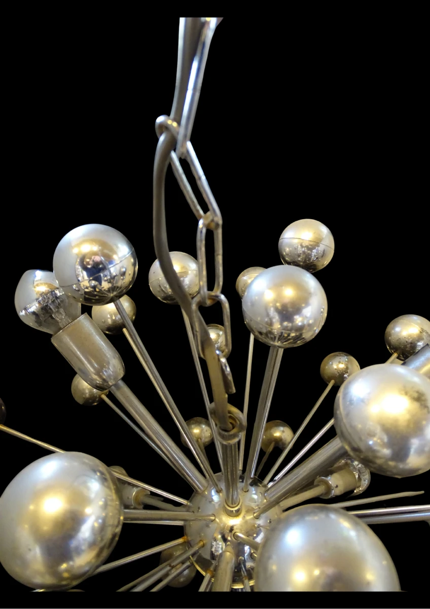 Vintage sputnik lamp - foto 5