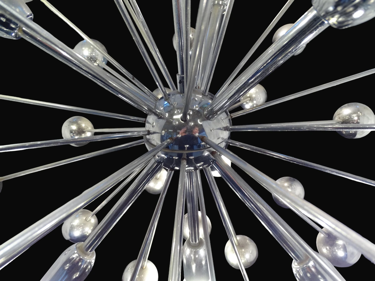 Vintage sputnik lamp - foto 6