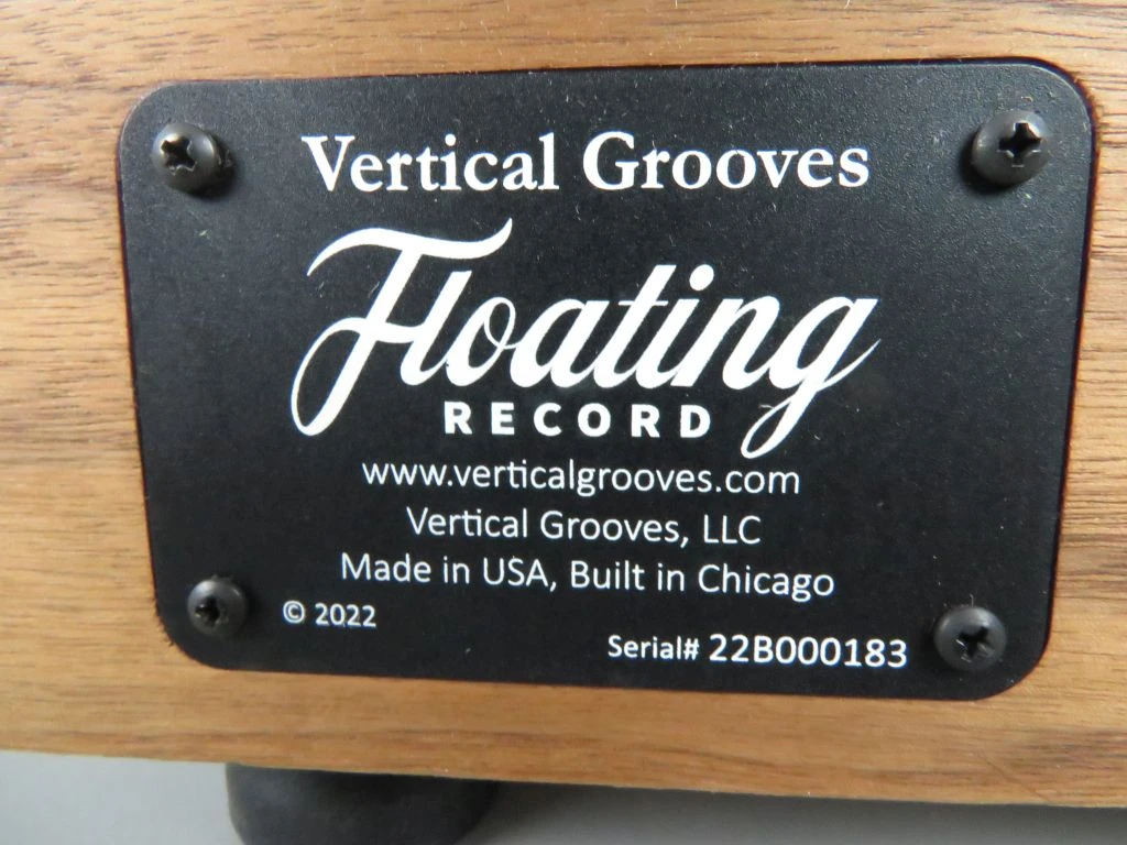 Vertical Grooves Floating Record platenspeler Bluetoooth - foto 5