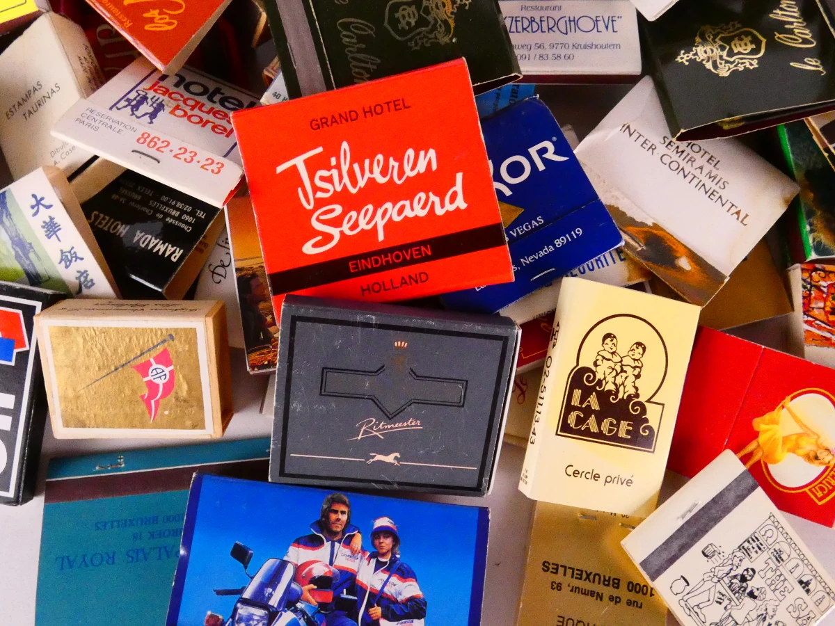Gevarieerde verzameling vintage luciferdoosjes - foto 3