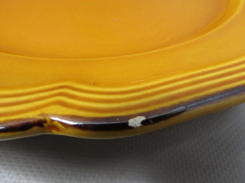 Vintage keramische soepterrine en onderbord - foto 8