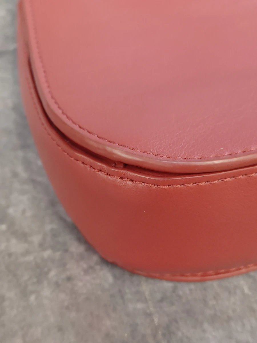 Coccinelle lederen schoudertas - Rood / Terra cotta - foto 19