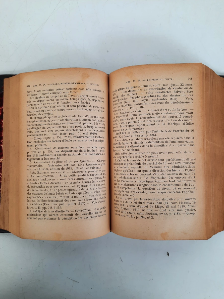 Loi Communale (1921) – P. Biddaer (Secrétaire Anderlecht) – Belgisch Bestuursrecht