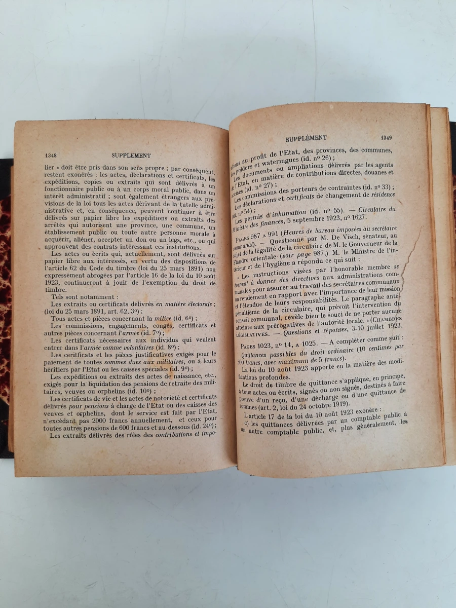 Loi Communale (1921) – P. Biddaer (Secrétaire Anderlecht) – Belgisch Bestuursrecht