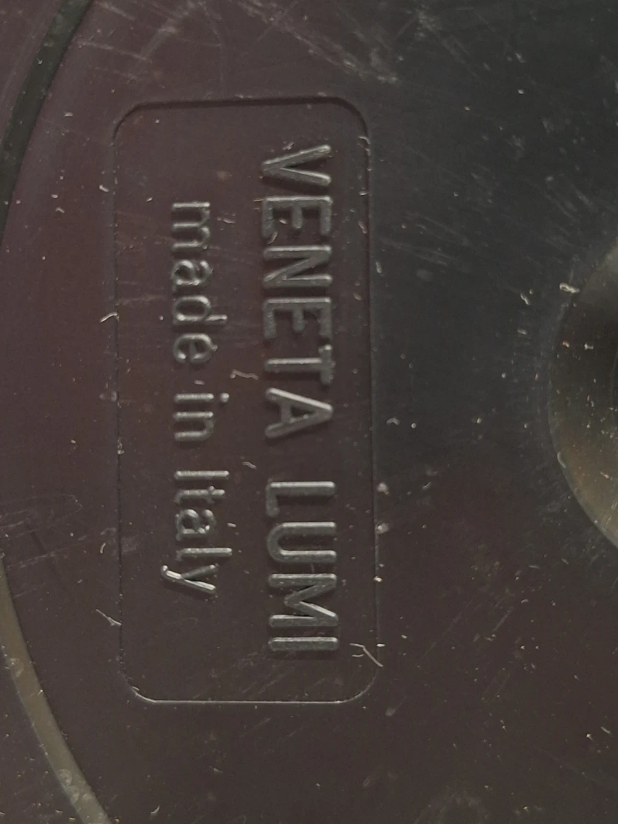 Vintage Veneta Lumi Italiaanse Bureaulamp - Rood/Zwart - foto 13