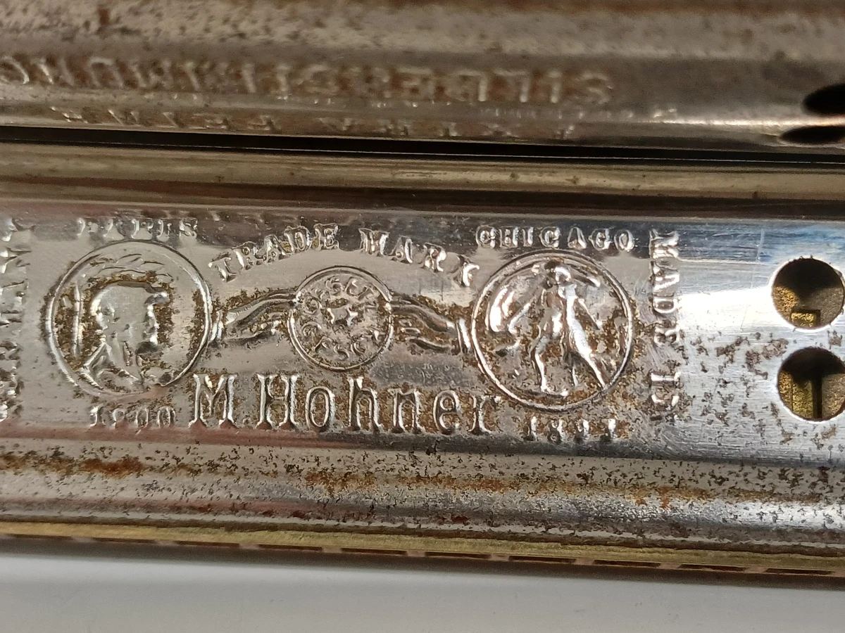 Vintage M. Hohner Kreuzwender mondharmonica - foto 6