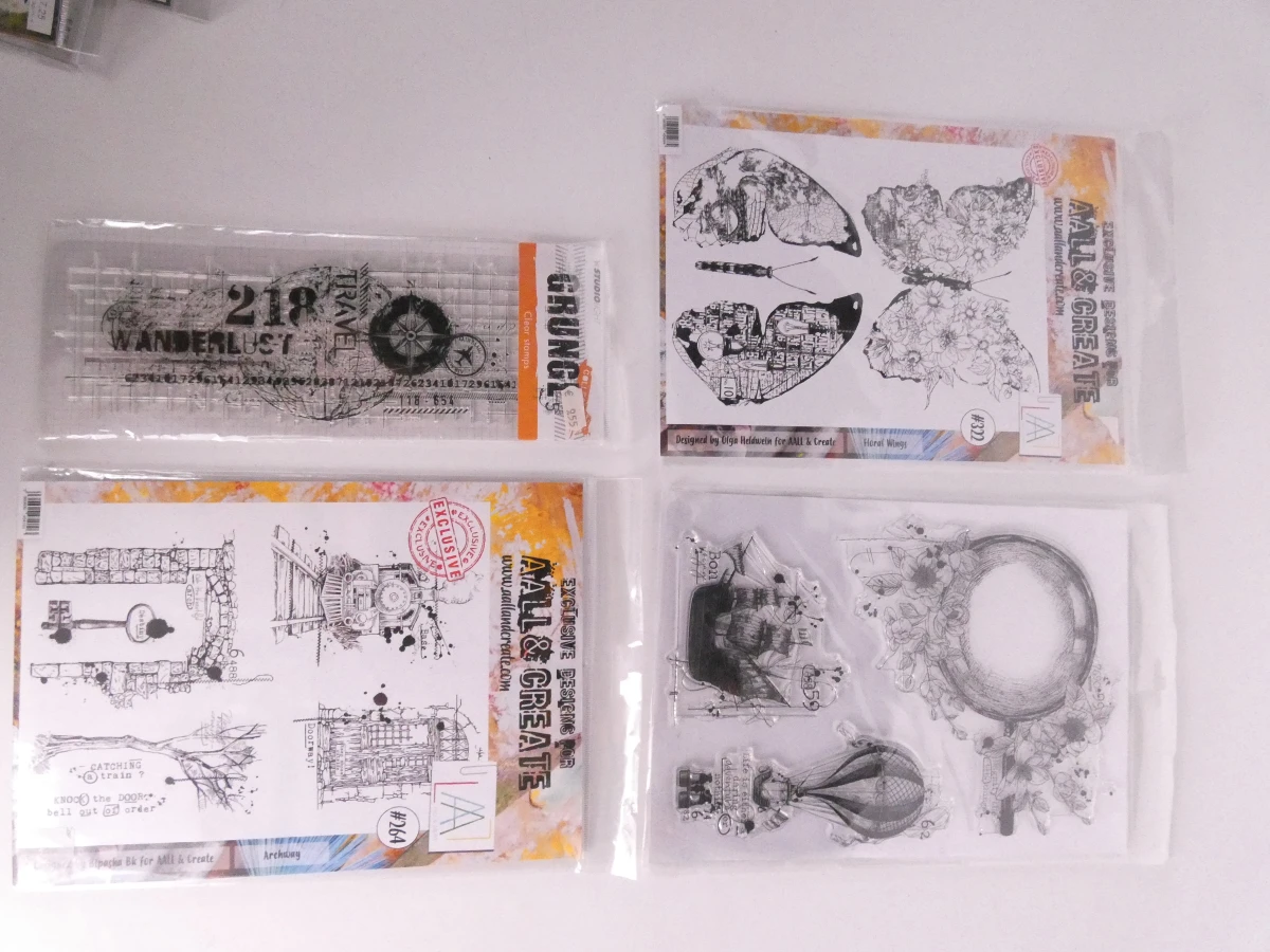 Set diverse clear stamps voor knutselen en scrapbooking((OVP) - foto 2