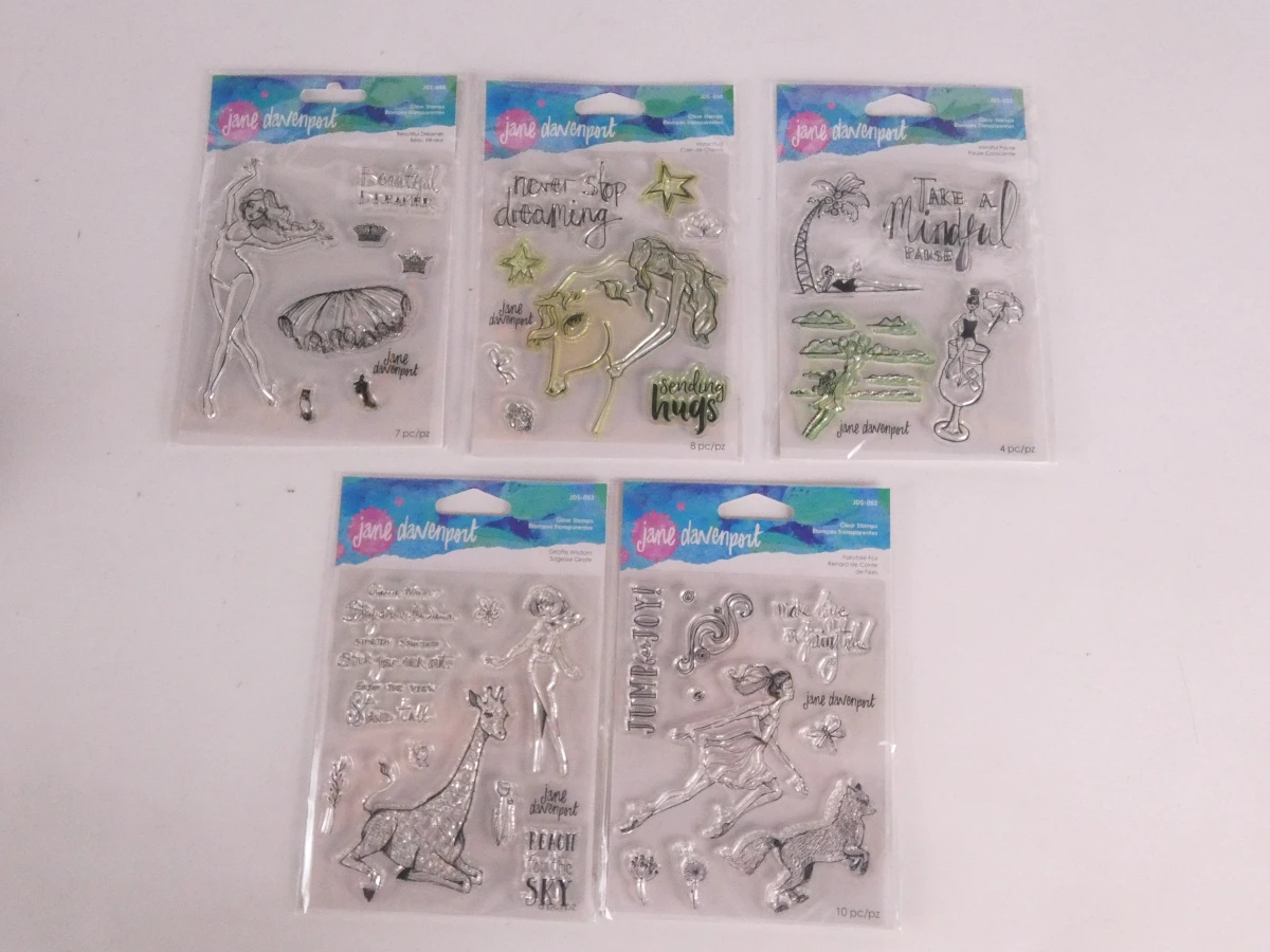 Set diverse clear stamps voor knutselen en scrapbooking((OVP) - foto 3