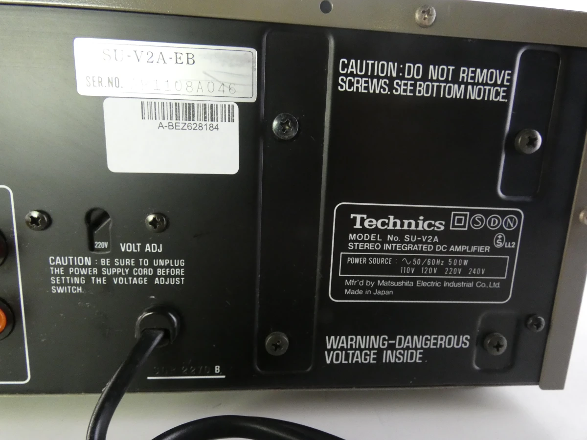 Technics Stereo Integrated DC Amplifier SU-V2A - foto 13