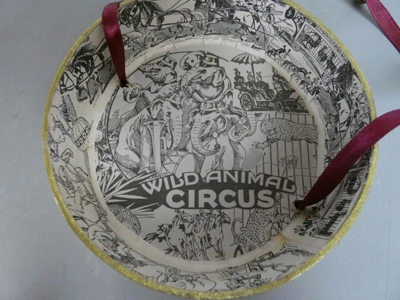 Zeldzame "Wild Animal Circus" Clownshoed Opbergdoos - foto 5