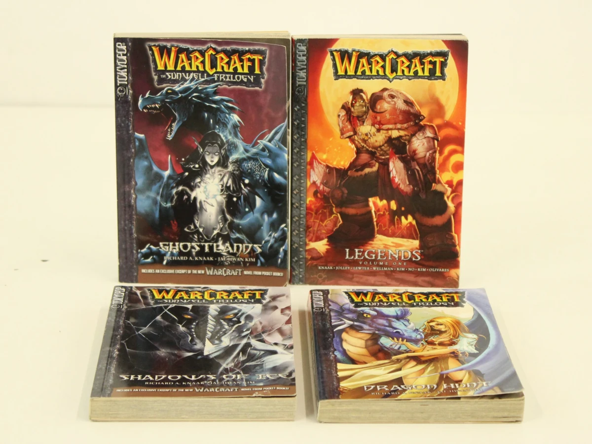 Complete World of Warcraft spellen en boeken collectie - foto 5