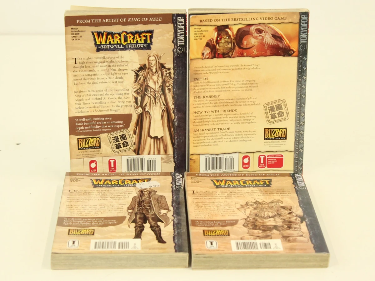 Complete World of Warcraft spellen en boeken collectie - foto 6