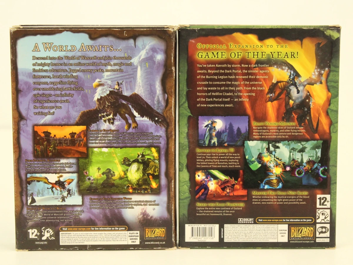 Complete World of Warcraft spellen en boeken collectie - foto 9