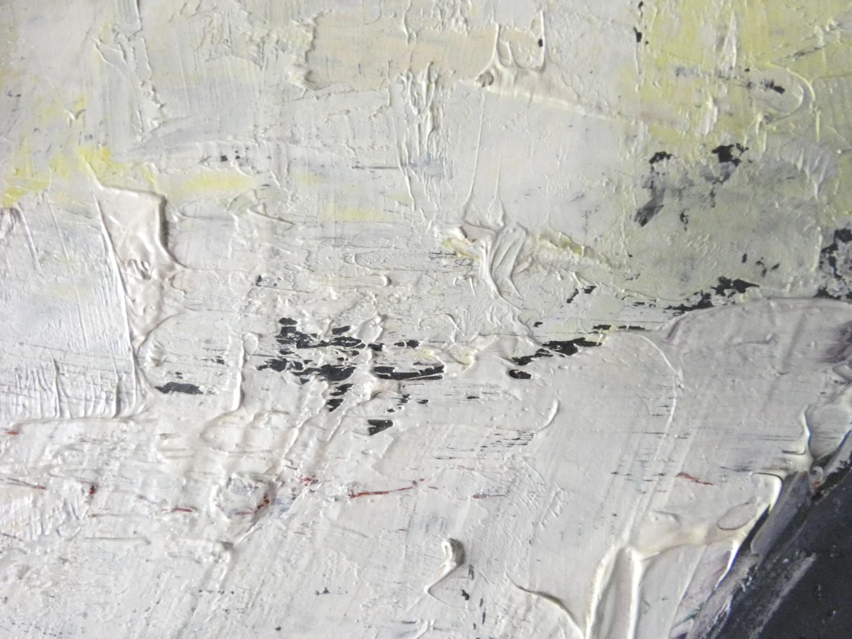 Abstract schilderij op doek in houten lijst - foto 7