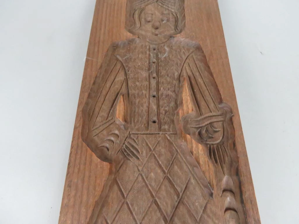 Houten speculaasvorm met figuur - foto 4
