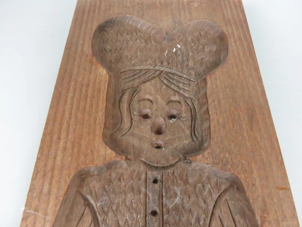 Houten speculaasvorm met figuur - foto 3