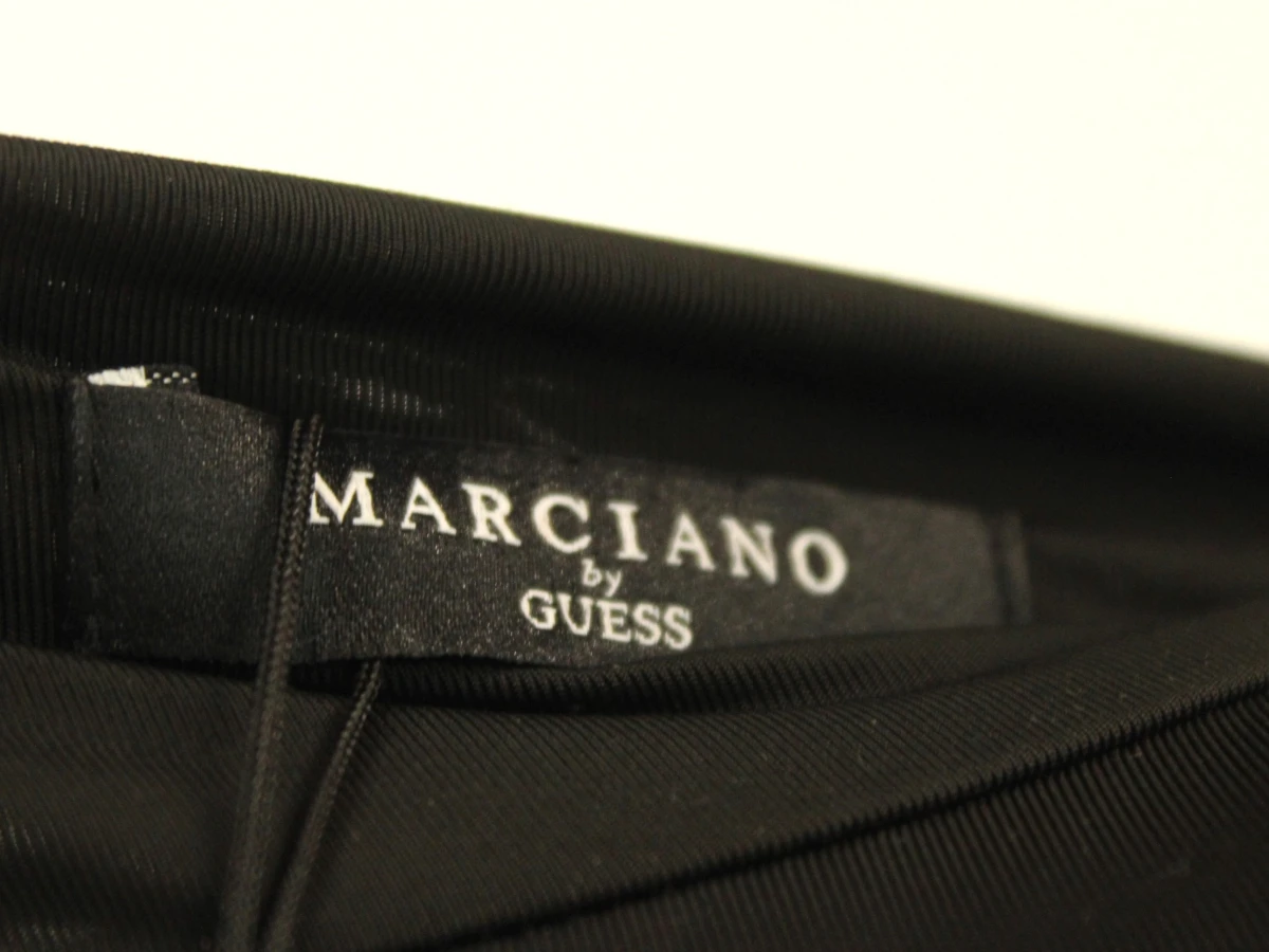 Marciano by Guess zwarte maxi-jurk met drapering – maat 38 - foto 8