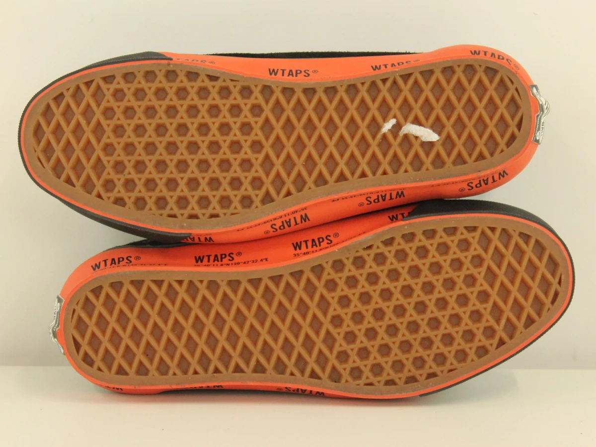 Vans WTAPS zwarte sneakers met oranje zool - maat 40 - foto 6