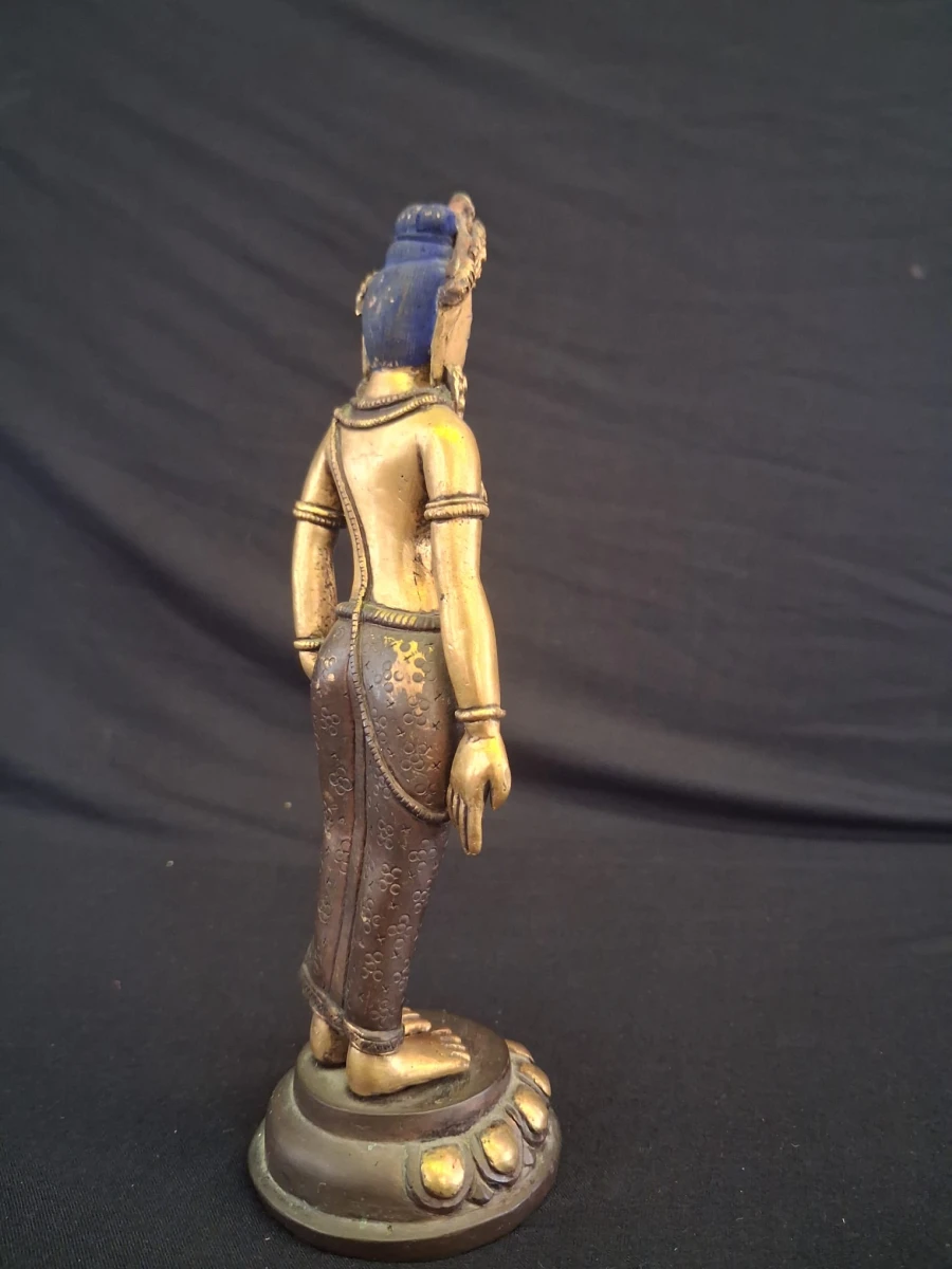 Bronzen beeld Kathmandu - foto 4