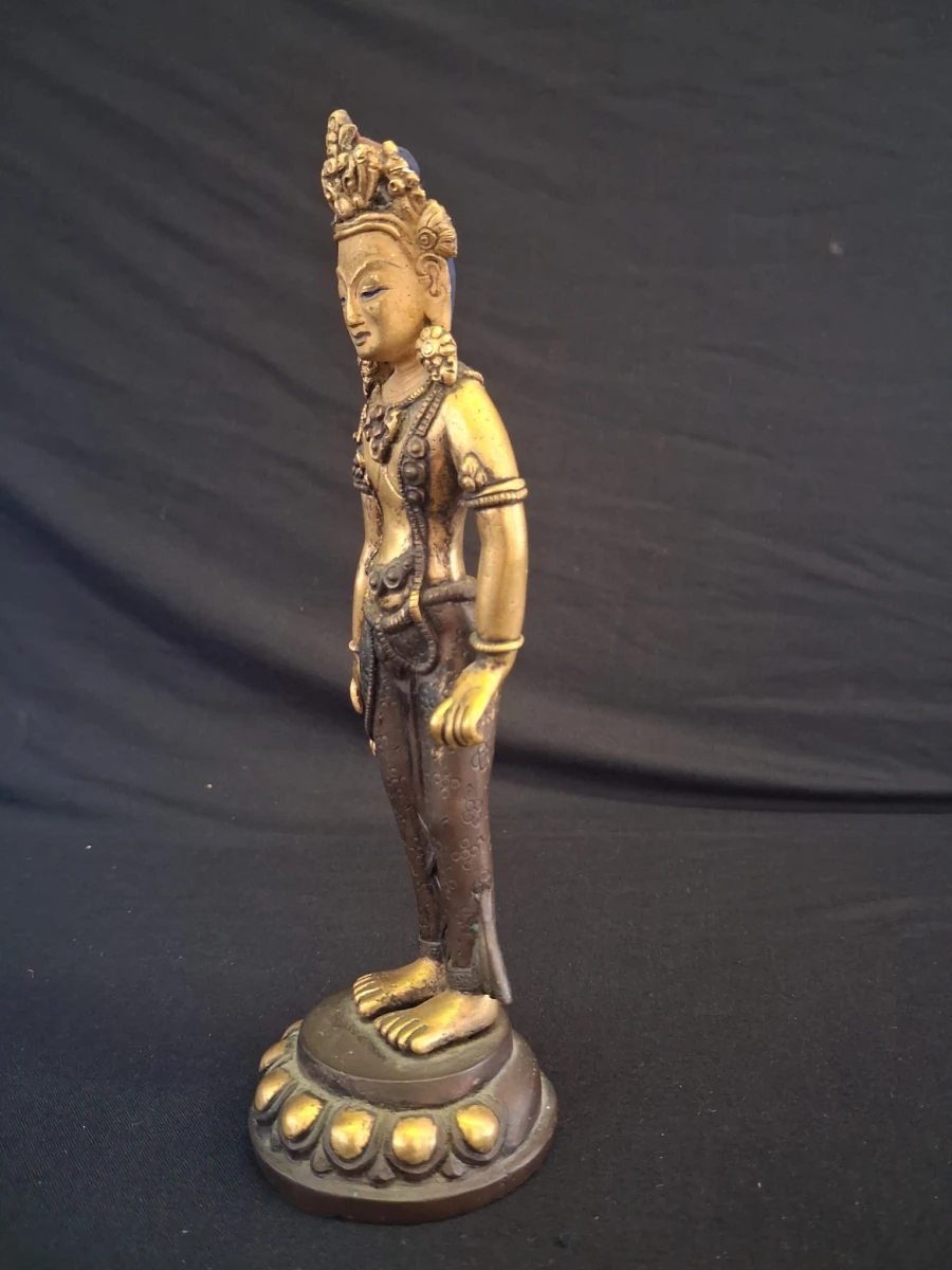 Bronzen beeld Kathmandu - foto 2