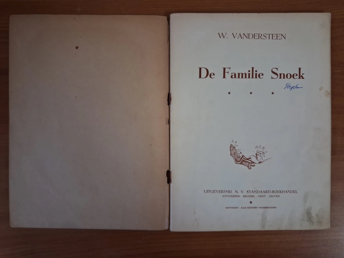 Stripboek De Familie Snoek van W. Vandersteen - foto 2
