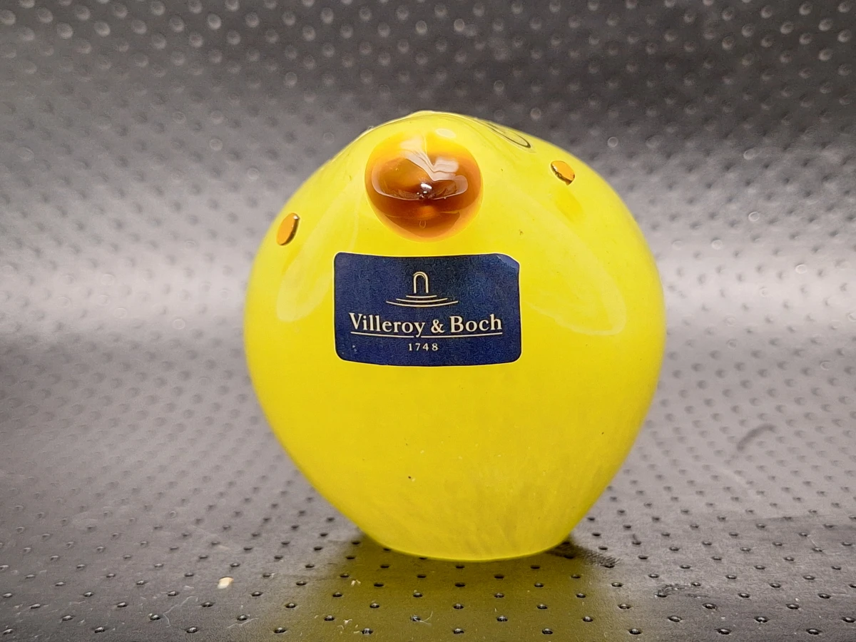 Vintage glazen kip en kuiken - Villeroy & Boch - foto 15