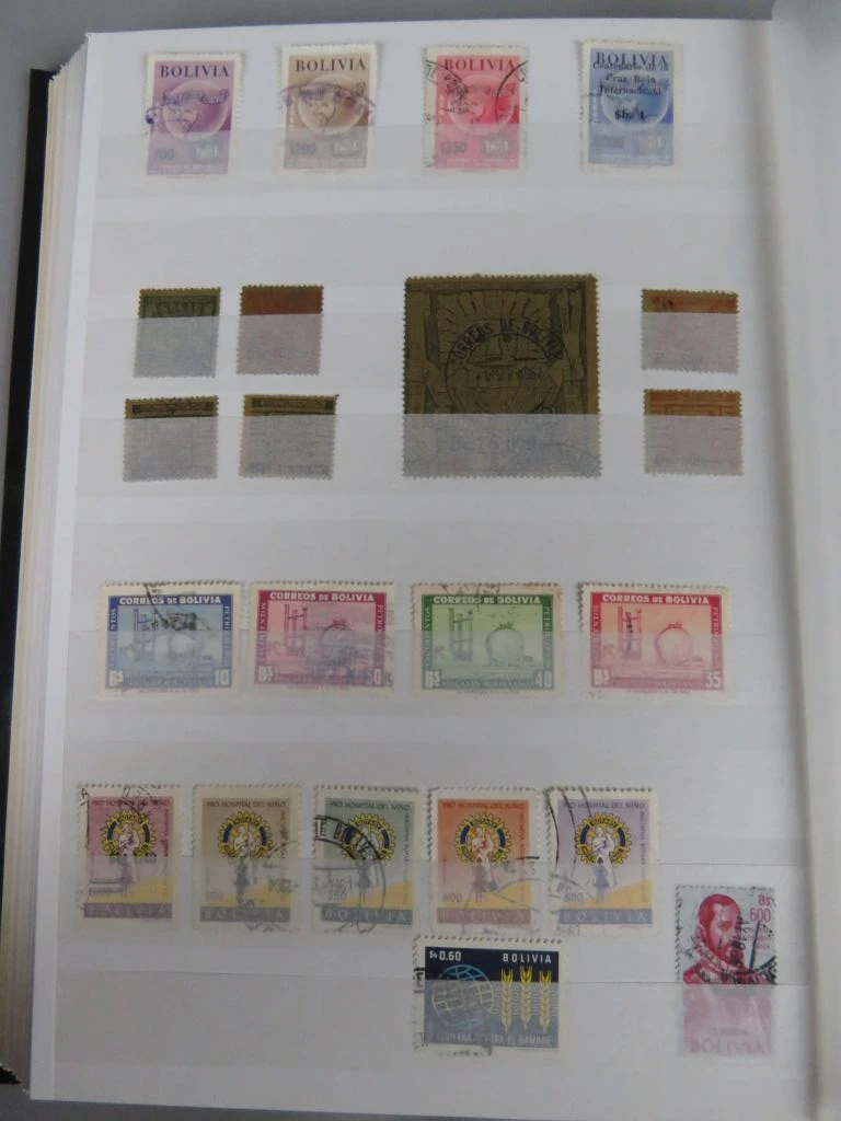 Postzegelverzameling in album - foto 23