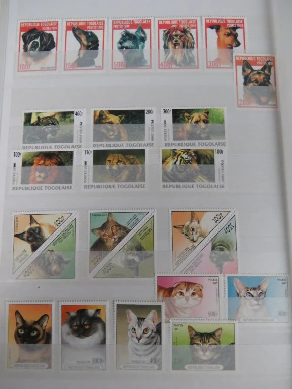 Postzegelverzameling in album - foto 13