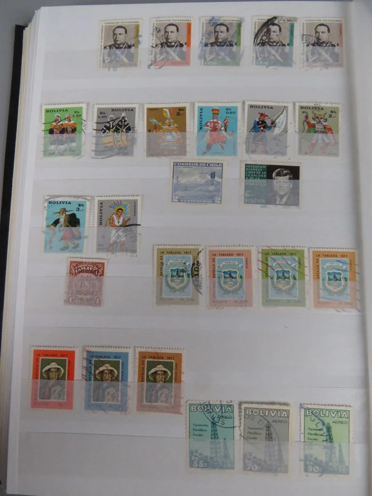 Postzegelverzameling in album - foto 27