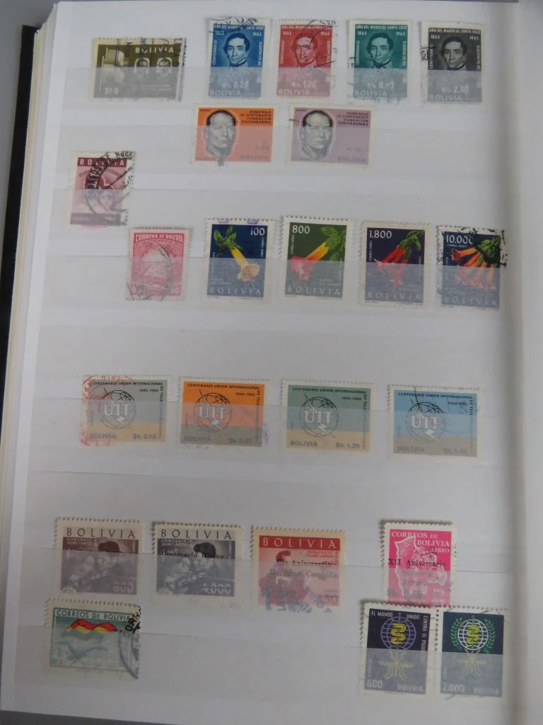Postzegelverzameling in album - foto 25