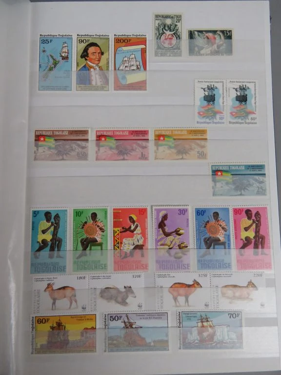 Postzegelverzameling in album - foto 8