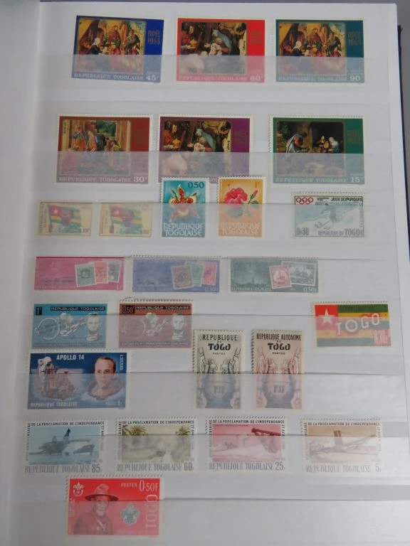 Postzegelverzameling in album - foto 14