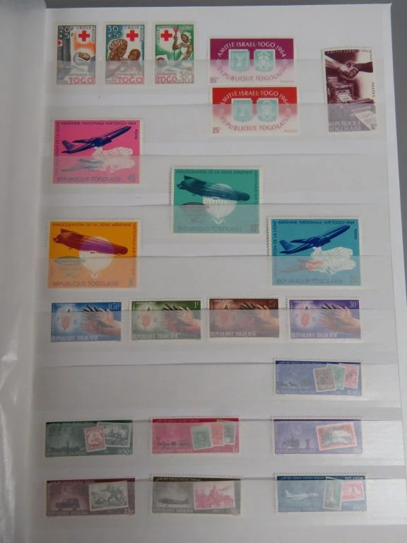 Postzegelverzameling in album - foto 60