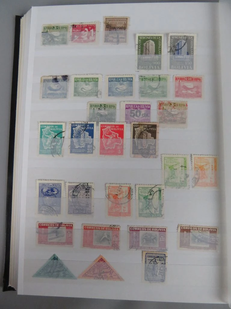 Postzegelverzameling in album - foto 21