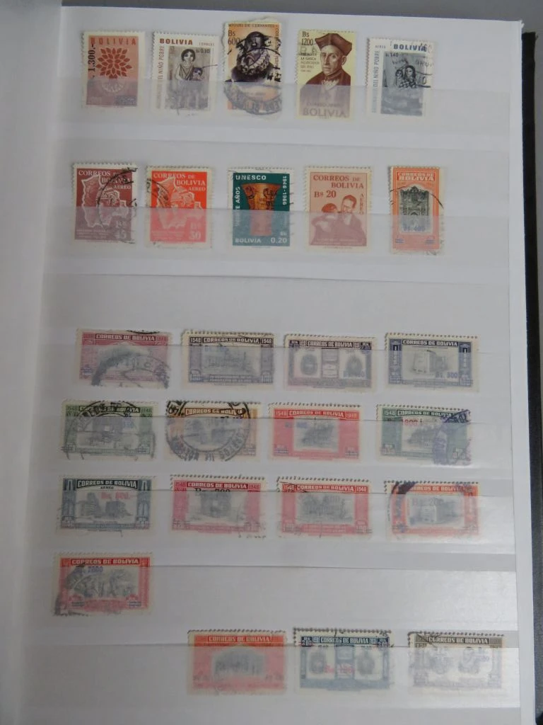 Postzegelverzameling in album - foto 28
