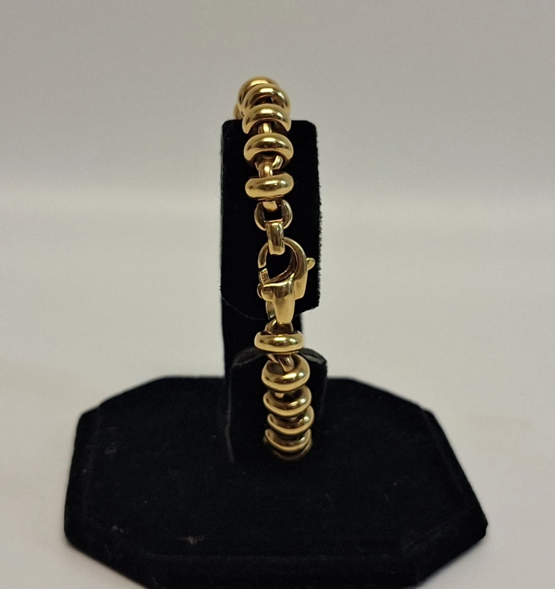 Goudenkleurig rondelle-armband - foto 2