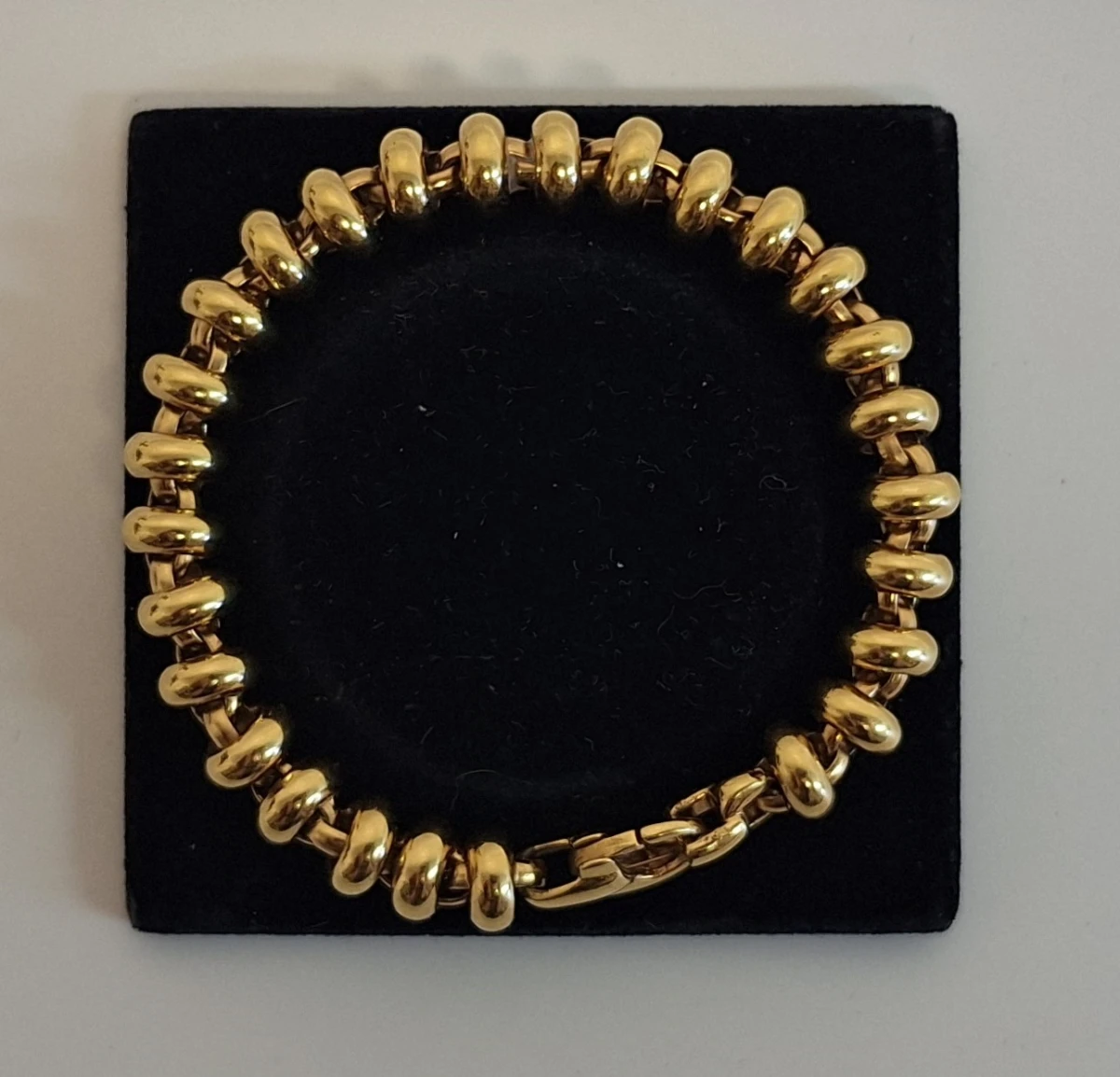 Goudenkleurig rondelle-armband - foto 3