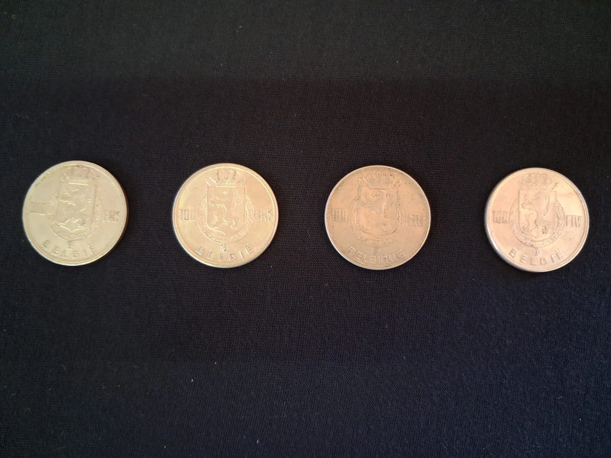 Set Belgische Franken 1948 - 1952 - foto 5