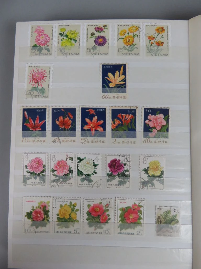 Postzegelverzameling in album - foto 22