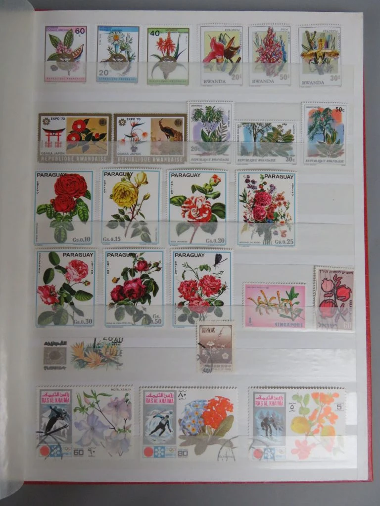 Postzegelverzameling in album - foto 19
