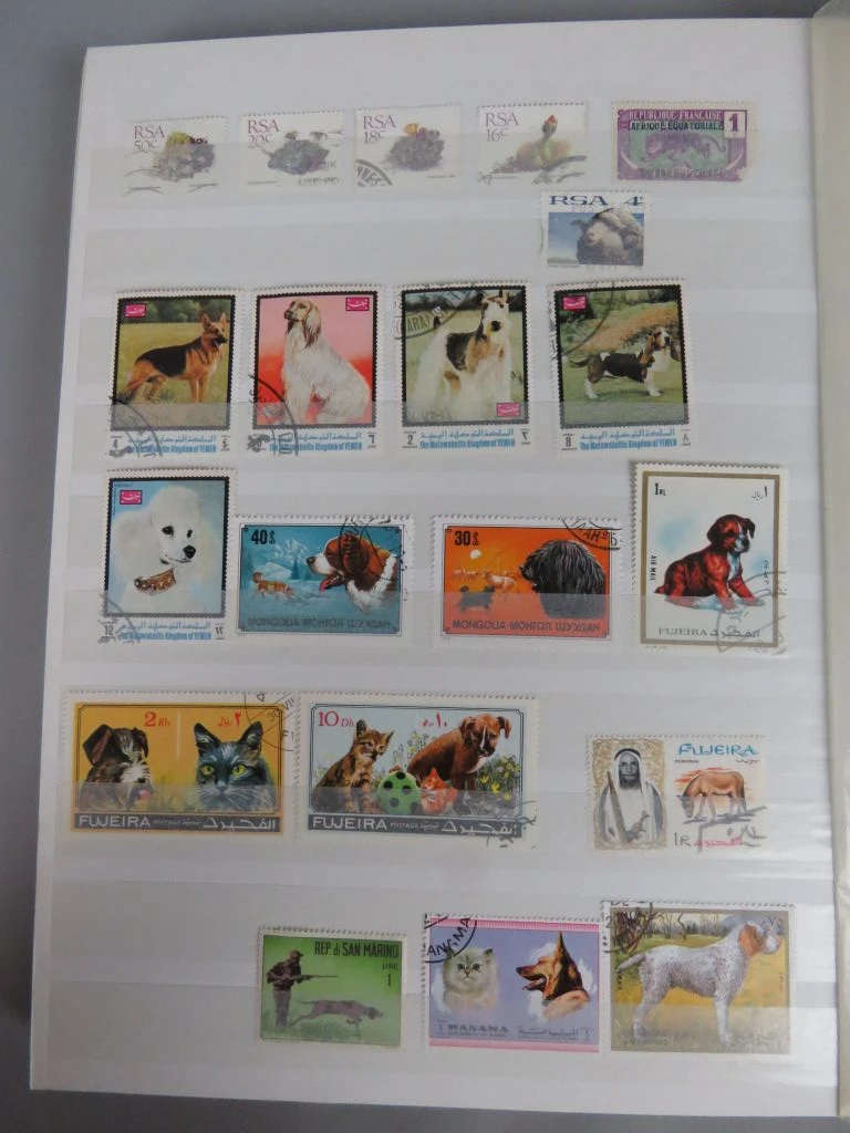 Postzegelverzameling in album - foto 16