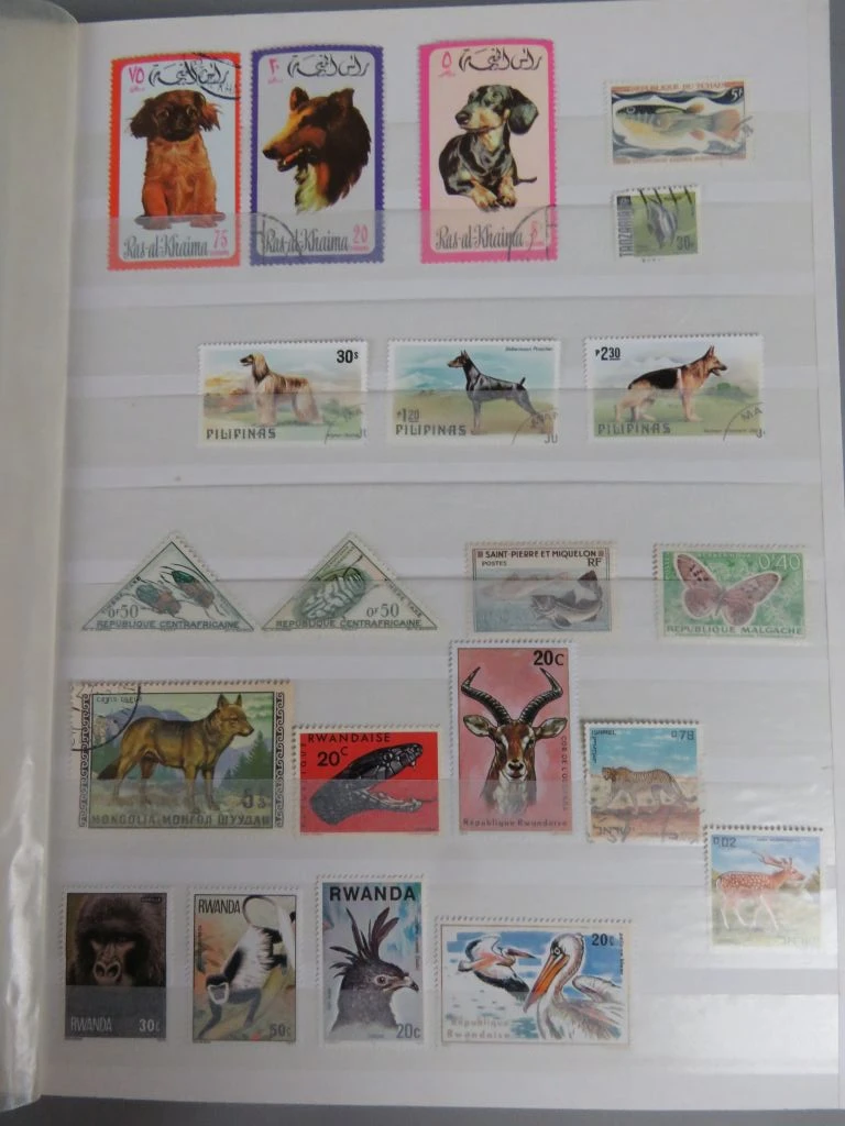 Postzegelverzameling in album - foto 17