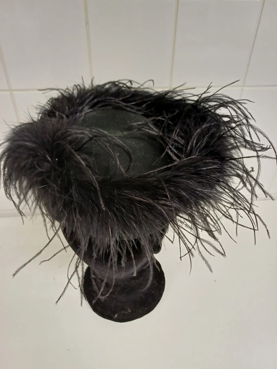 Set van 2 vintage hoofddeksels - foto 3