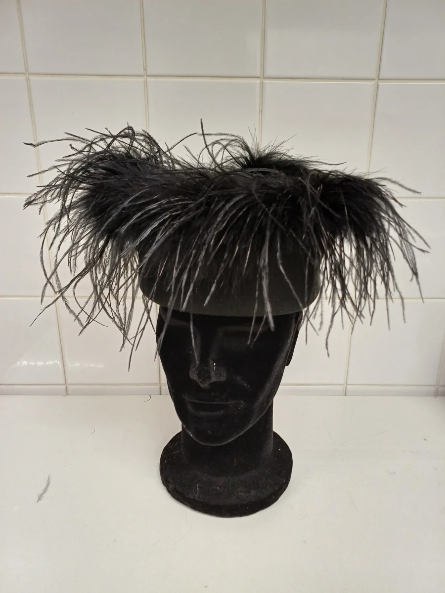 Set van 2 vintage hoofddeksels - foto 2